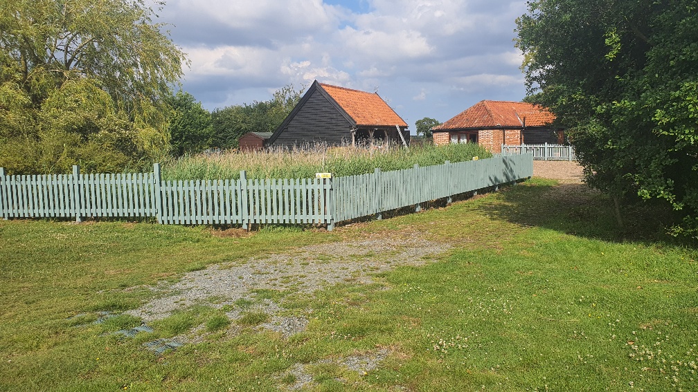 New caravan site entrance